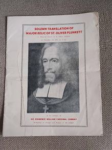 Souvenir Oliver Plunkett Booklet