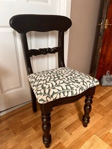 Set of four dining chairs