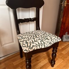 Set of four dining chairs