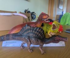 3 schleich dinosaurs