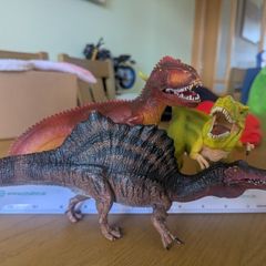 3 schleich dinosaurs