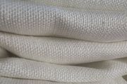 2.9 metres of heavy weight 58 inch 100% linen in white