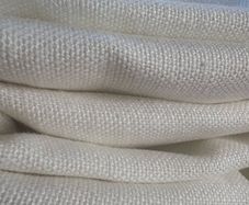 2.9 metres of heavy weight 58 inch 100% linen in white