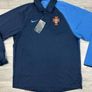New Vintage 2003 Nike Portugal Long Sleeve Polo Rugby Shirt Mens Medium Image 2