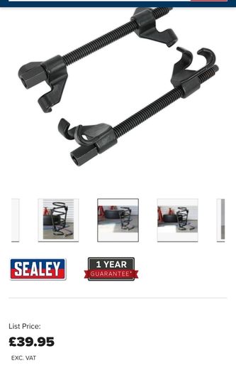 spring clamp.... Spring compression