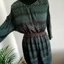 Zara Boho green dress, brand new. size S 8-10 Image 2