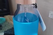 glass bottle for gym work home