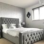 Hilton Double & King Size Bed Frame With Mattress Opt Image 5