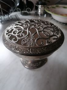Silver Plated Pot Pourri Bowl