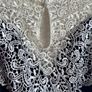 NEW Knee length Black Lace Bodycon Dress - Size UK 10 Image 7
