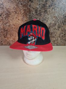 Bioworld Super Mario Snapback Baseball Cap Flat Peak Nintendo 2015