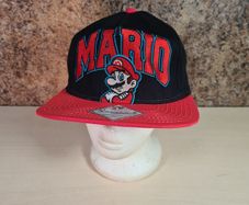 Bioworld Super Mario Snapback Baseball Cap Flat Peak Nintendo 2015