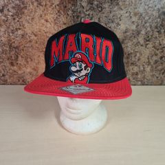 Bioworld Super Mario Snapback Baseball Cap Flat Peak Nintendo 2015