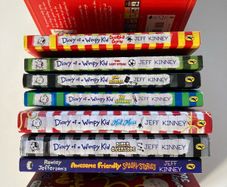 Nine Jeff Kinney Books
