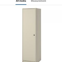 2 IKEA GURSKEN Wardrobes in Light Beige