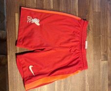 Kids Liverpool kit shorts