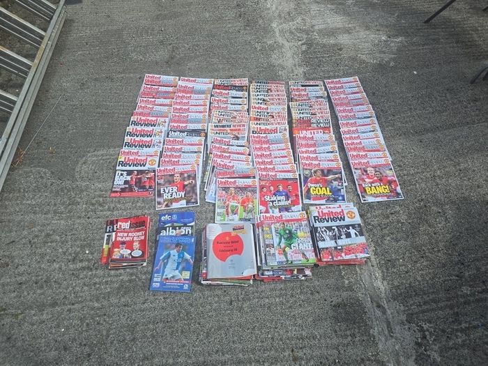 manchester united programmes