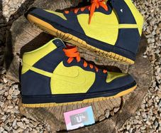 Rare Nike Dunk High Homer Simpson