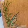 A Pair of Art Deco Hand Painted Wooden Bookends Image 7