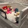Oslo white Cot bed Image 3
