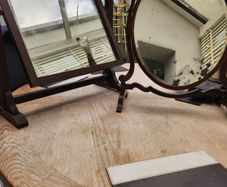vintage crutch mirrors. Price is for both.
