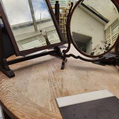 vintage crutch mirrors. Price is for both.