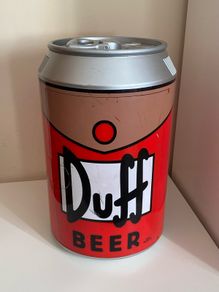 Simpsons duff beer mini fridge