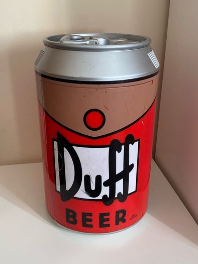 Simpsons duff beer mini fridge