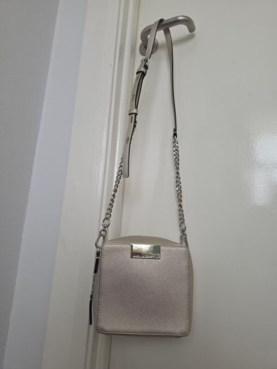 Karl Lagerfeld Silver Crossbody Bag
