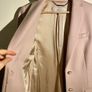 Hobbs 80% Wool Coat UK 10 Warm Blush Pink / Beige | Excellent Condition Image 8