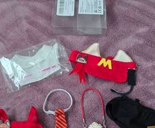 BRAND NEW Labubu doll Clothing - McDonald's uniform