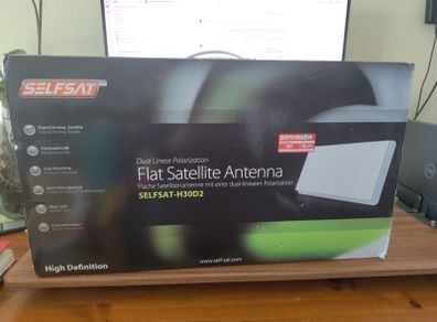 Flat Satellite Antenna - SELFSAT H30D2