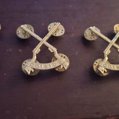 Irish Infantry collar badges
