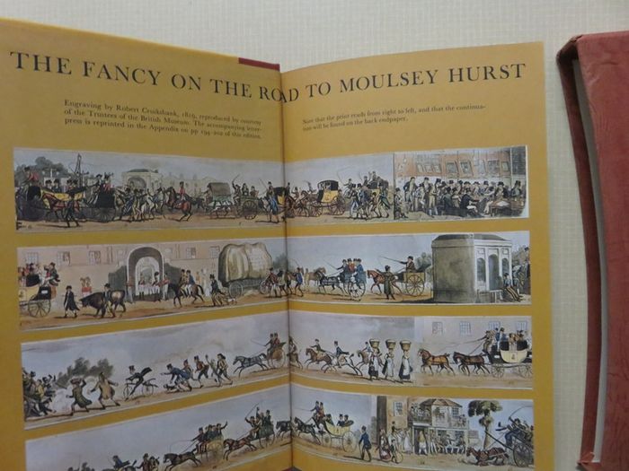 Boxiana Pierce Egan. Folio 1976 .