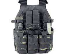 Airsoft - 6094S Tactical Vest - MC black