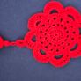 Handmade crochet wall hanging Image 4