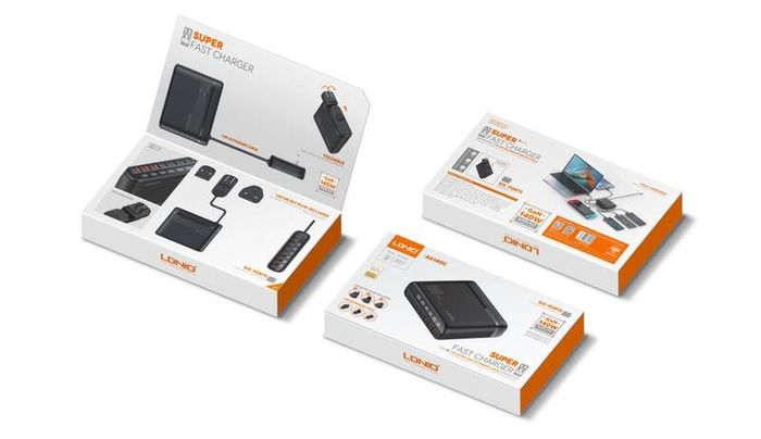 Ldnio 140w Gan Super Fast Desktop Charger - Uk/ireland Plug