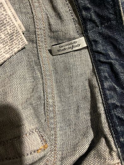 Diesel Mharky Slim Skinny Cropped Jeans Size W 36/32  brand new with tag made in Italy