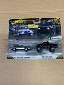 Back To The Future Twin Pack Hot Wheels
