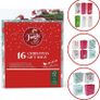 Christmas Jingle Gift Bags - 16 Christmas Gift Bags In Total - 4 x Large Gift Bags (29 x 33 cm) - 6 x Wine Bottle Bags (13 x 36 cm) - 6 x Medium Gift Bags (17 x 22 cm) - Xmas Gift Bags (FREE POSTAGE) Image 2