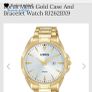 Lorus Mens Gold Case And Bracelet Watch RJ262BX9 Image 5