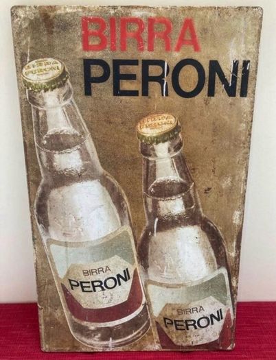 Peroni Beer 50's/60's Metal Sign