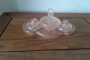 art deco vanity set