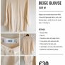 Mango Cream Shirt Image 2