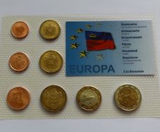 Euro Probe Lichtenstein Euro Pattern set 2004, Specimen-Essai-Prototype