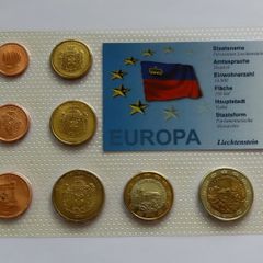 Euro Probe Lichtenstein Euro Pattern set 2004, Specimen-Essai-Prototype