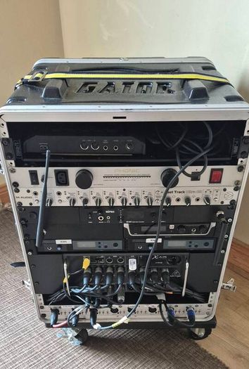 12u Gator Rack Case + Gator Console Rack Caster Boards