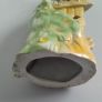 Vintage Ceramic Peacock - Flower Arrangement Frog Image 4