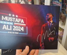 TNA Mustafa Ali Autograph - WWE