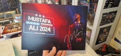 TNA Mustafa Ali Autograph - WWE